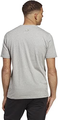 adidas Men's Essentials Single Jersey Linear Embroidered Logo T-Shirt - Image 2