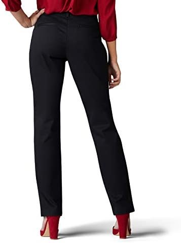 Lee Women's Wrinkle Free Relaxed Fit Straight Leg Pant - Image 2