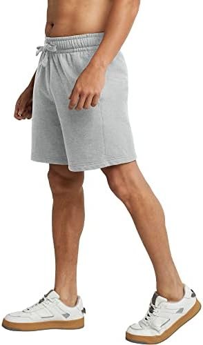 Hanes Men's Originals Sweat, Heavyweight Fleece Shorts with Pockets, 8" - Image 3