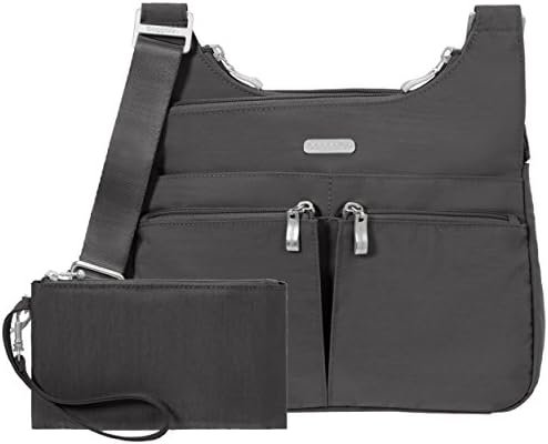 Baggallini Cross Over Crossbody Bag - Lightweight, Water Resistant Travel Purse - Image 6