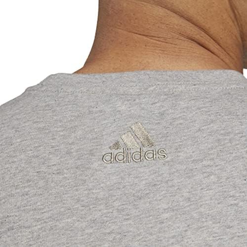 adidas Men's Essentials Single Jersey Linear Embroidered Logo T-Shirt - Image 3